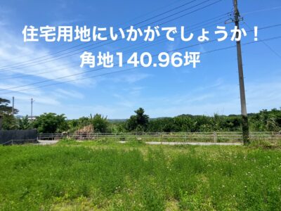 名護市　川上140.96坪